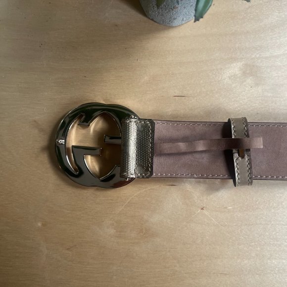 Authentic GUCCI Guccissima Gold Women's Belt - Picture 6 of 14